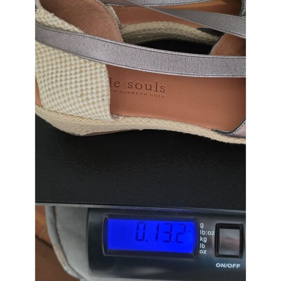 Women's - Gentle Souls by Kenneth Cole Lena Wedge Leather Sandals, Size 8 - Picture 10 of 10